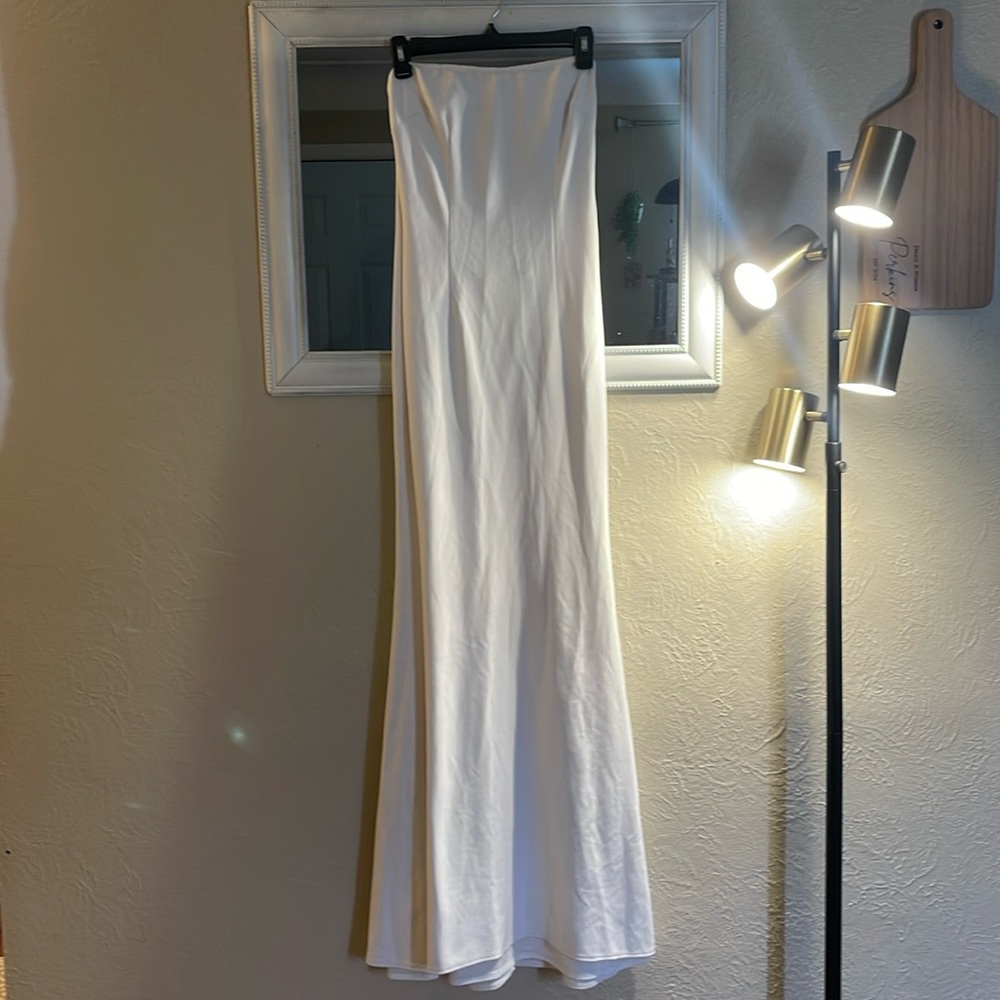 Revolve Mary Kate Ivory Gown